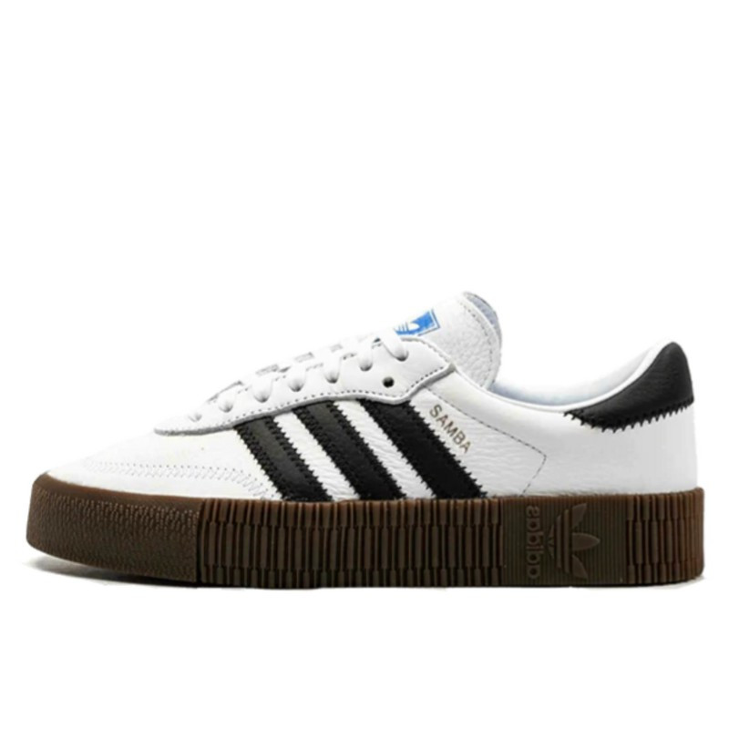 Adidas Sambarose White Black Gum - 1