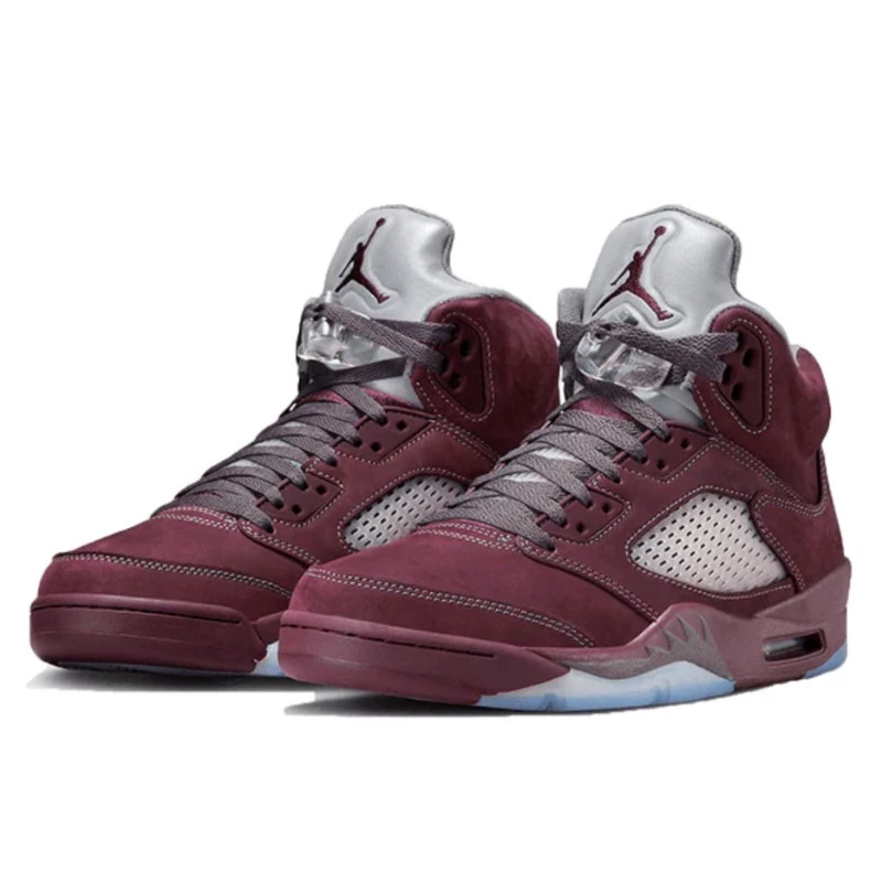 Air Jordan 5 Burgundy Trainers Limited Resell