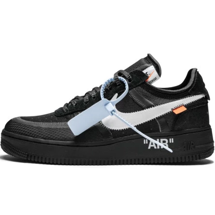 Off-White Air Force 1 Low Black--AO4606-001-Limited Resell 