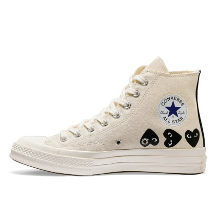 Converse Comme des Garçons Play Multi Black Heart Chuck Taylor All Star '70 High - 1