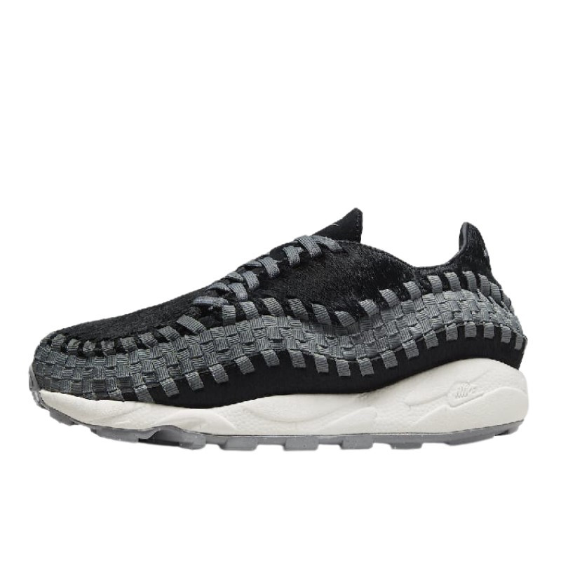 Nike Air Footscape Woven Black Smoke Grey, vue de côté