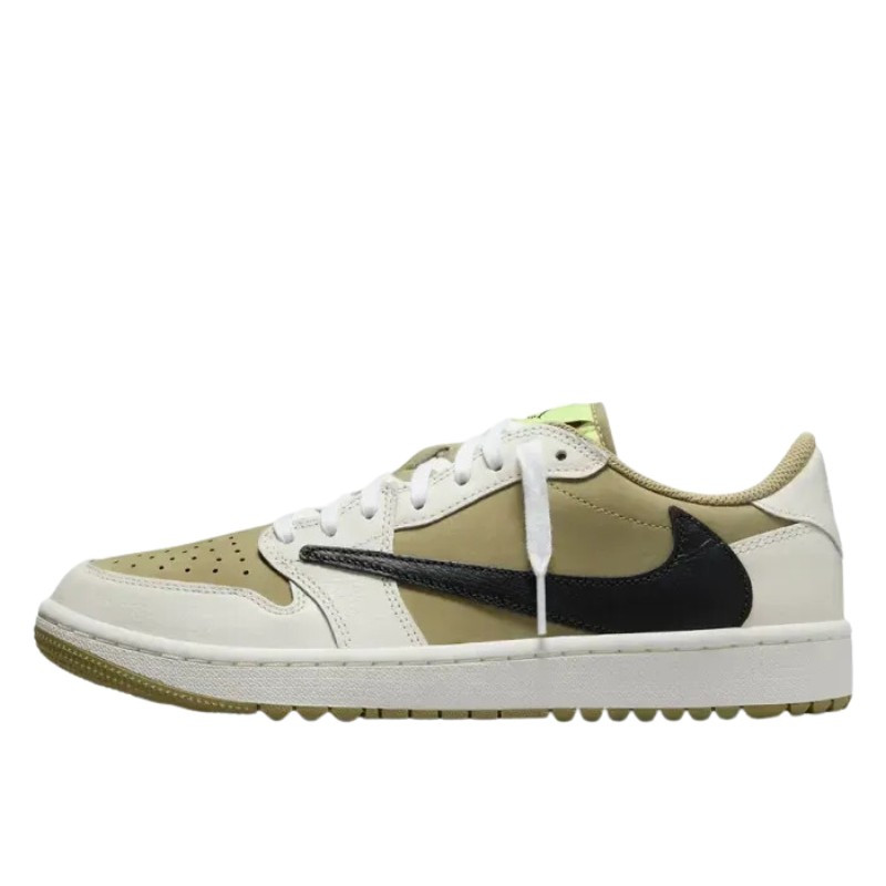 Air Jordan 1 Retro Low Golf Travis Scott Neutral Olive