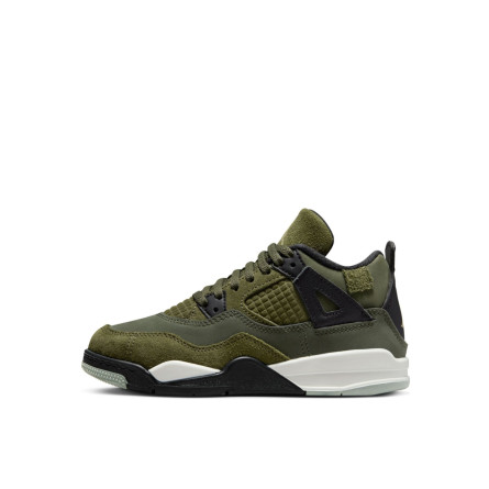 Air Jordan 4 Ryro SE Craft Medium Olive Niños y Bebés - 1