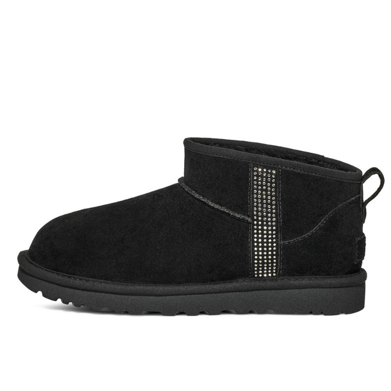 UGG Classic Ultra Mini Bling Black - 1