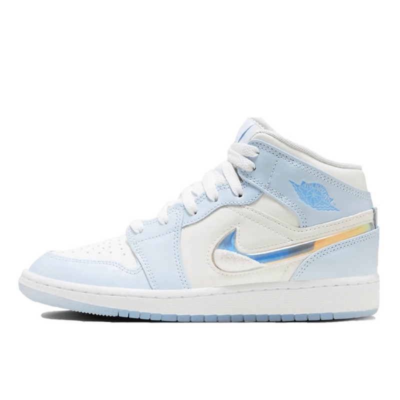 Air Jordan 1 Mid Glitter Swoosh - 1