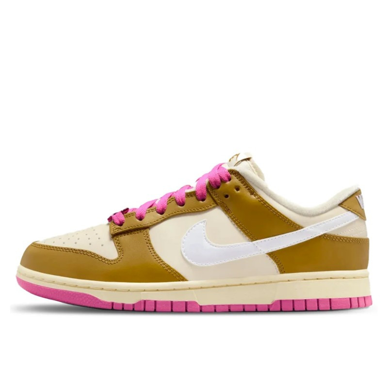 Nike Dunk Low SE Just Do it Bronzine Pink - 1