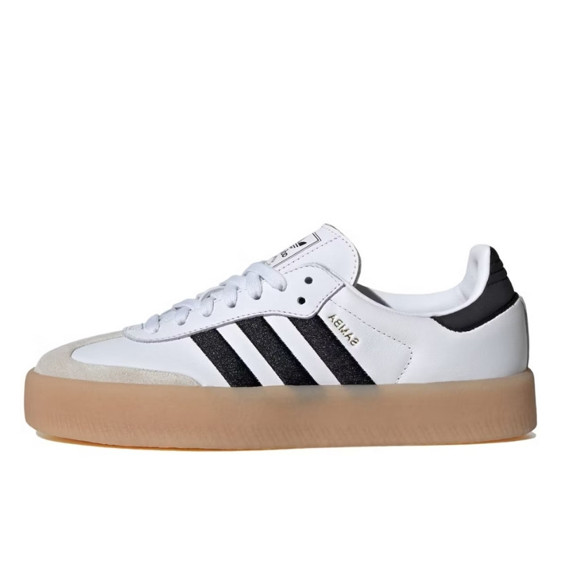 adidas Sambae White Black Gum, vue de côté