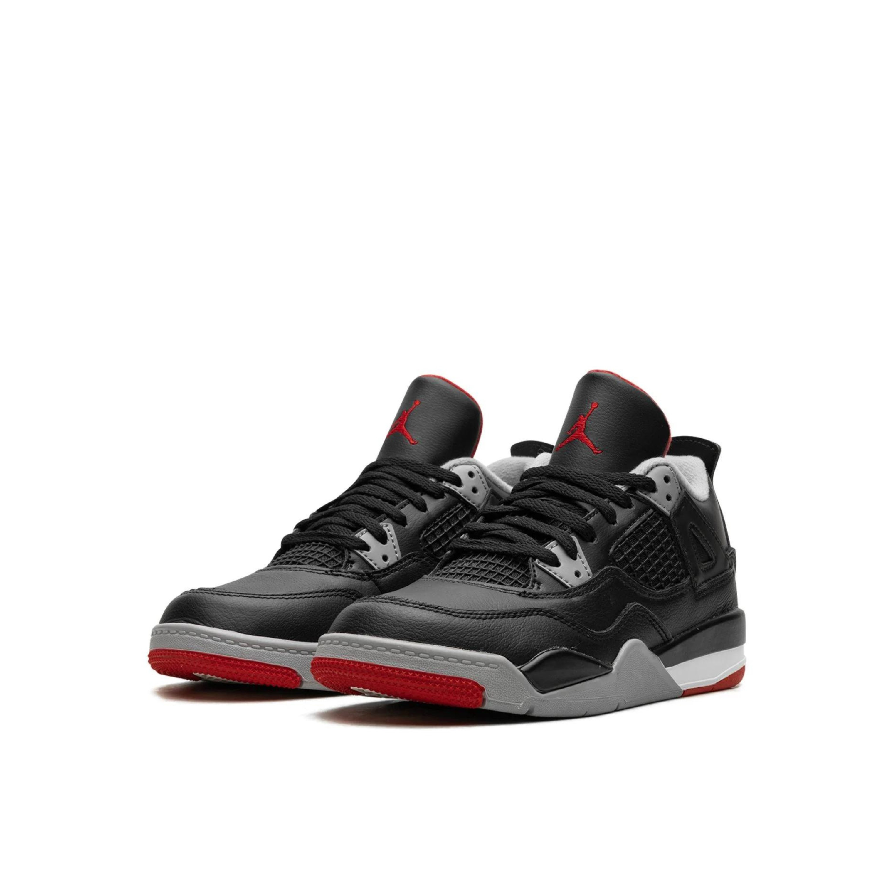 Jordan Air Jordan 4 Black/Cement Grey/Varsity Red/Summit White
