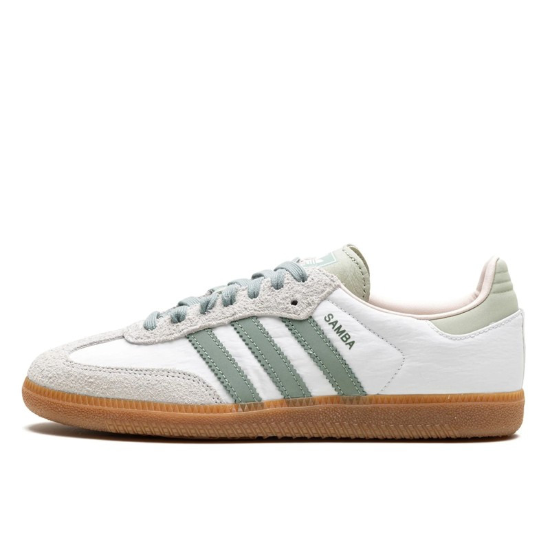 Adidas Samba OG Silver Green Putty Mauve - 1