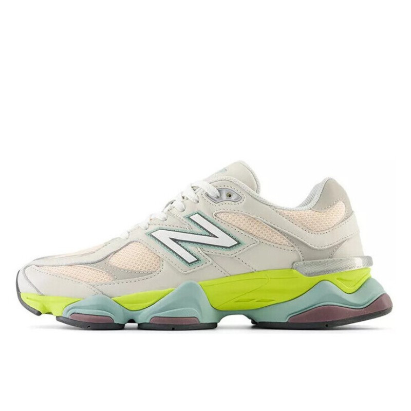 New Balance 9060 Moonbeam Vintage Rose Lime - 1
