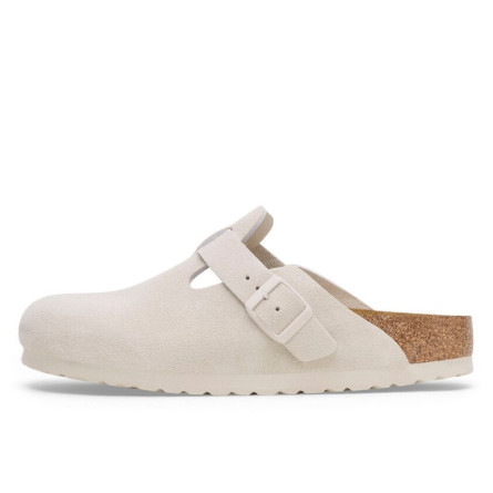 Birkenstock Boston Antique White Suede - 2