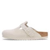 Birkenstock Boston Antique White Suede - 2
