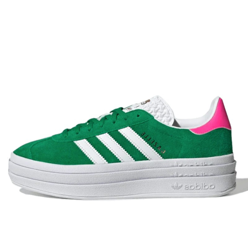 adidas Gazelle Bold Green Pink