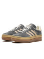 Adidas Gazelle Bold Grey Magic Beige Gum - 2