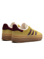 Adidas Gazelle Bold Almost Yellow Maroon - 3
