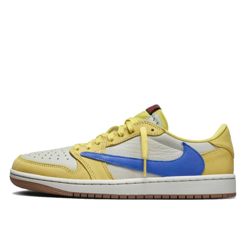 Jordan Air Jordan 1 DZ4137-700 Canary/Racer Blue/Light Silver/Gum Medium Brown