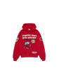 Broken Planet Brighter Days Are Ahead Hoodie Ruby Red - 1