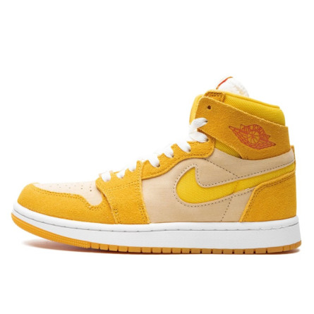 Air Jordan 1 High Zoom Air CMFT 2 Yellow Ochre - 1