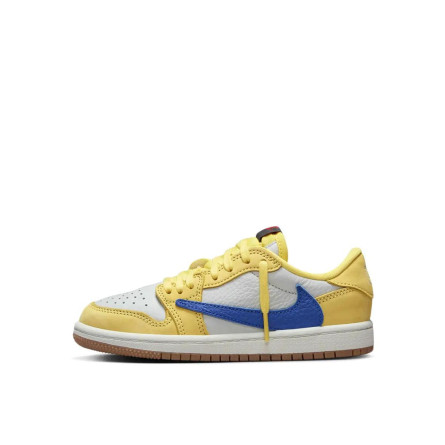 Air Jordan 1 Retro Low OG SP Travis Scott Canary Enfants et Bébés - 1