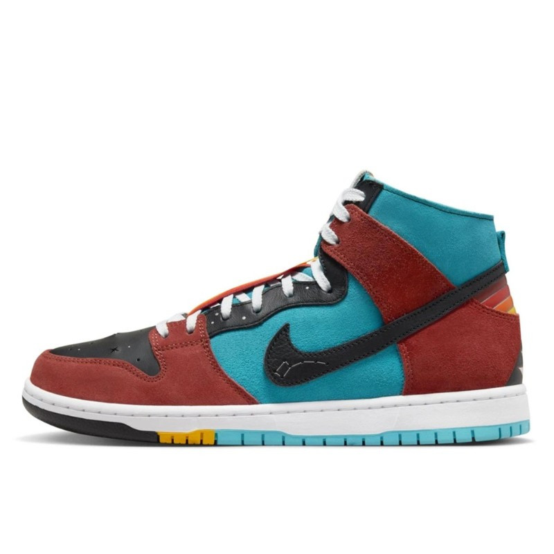 Nike SB Dunk High Di’orr Greenwood Navajo Arts - 1