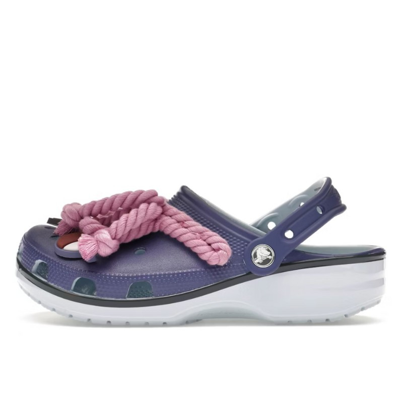 Crocs Naruto Sasuke Classic Clog Blue Purple - 1