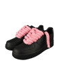 Air Force 1 Custom Lacet Corde Noir Rose - 2