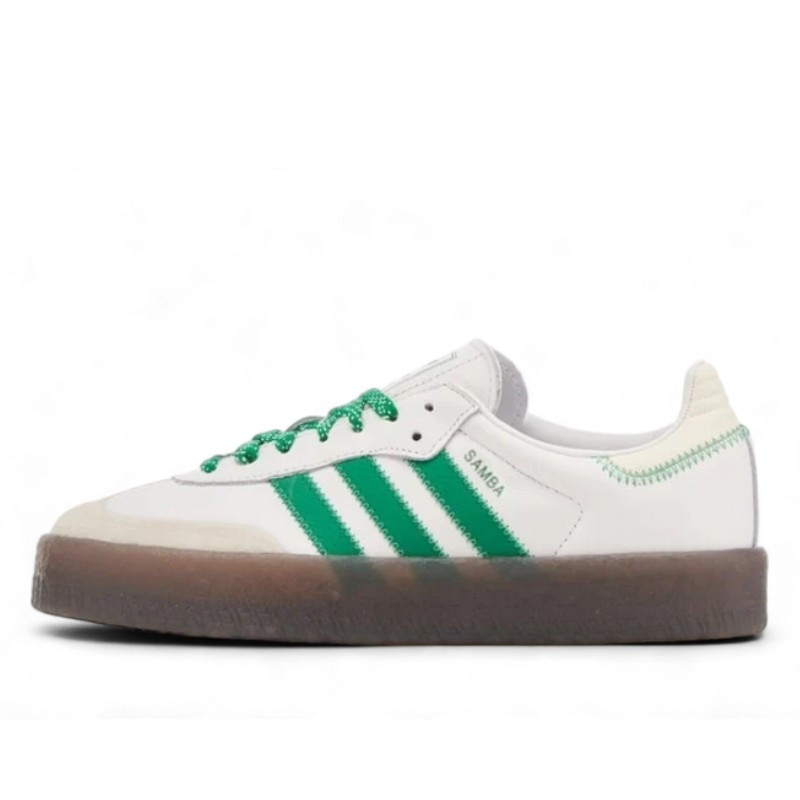 Adidas Sambae Cloud White Green - 1