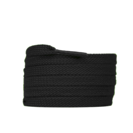 Slaace Lacet Plat Noir - 1