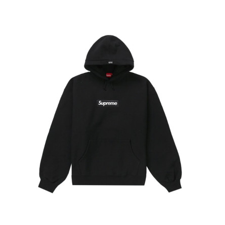 Hoodie Supreme Box Logo FW23 Black - 1