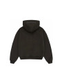 Broken Planet Zip Up Hoodie Soot Black - 2