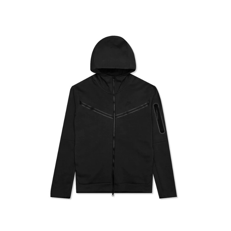 Sweat Zip Nike Sportswear Tech Fleece Black - 1