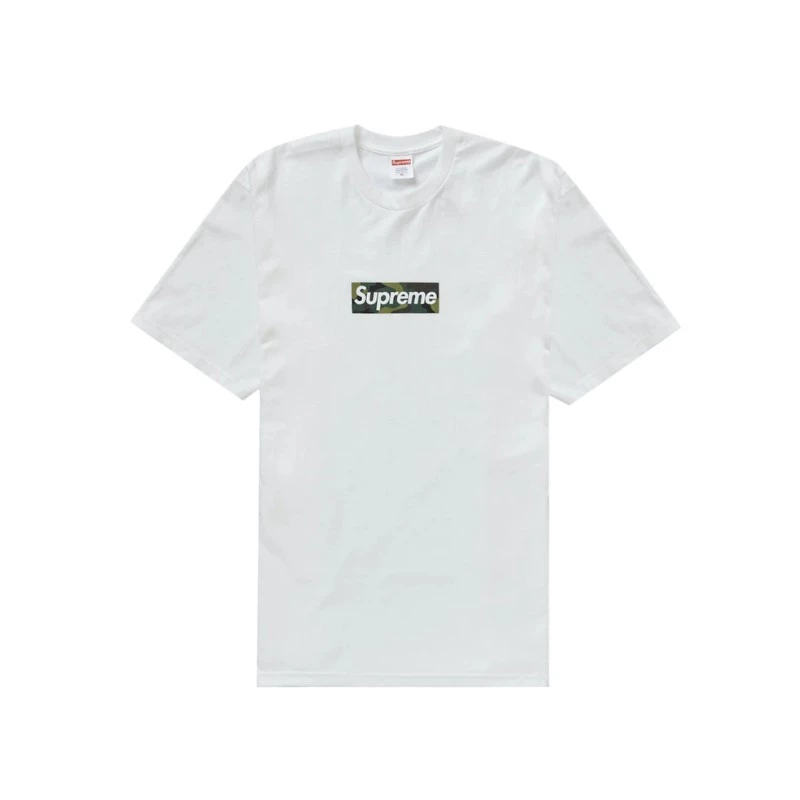 T shirt Supreme Box Logo FW23 White