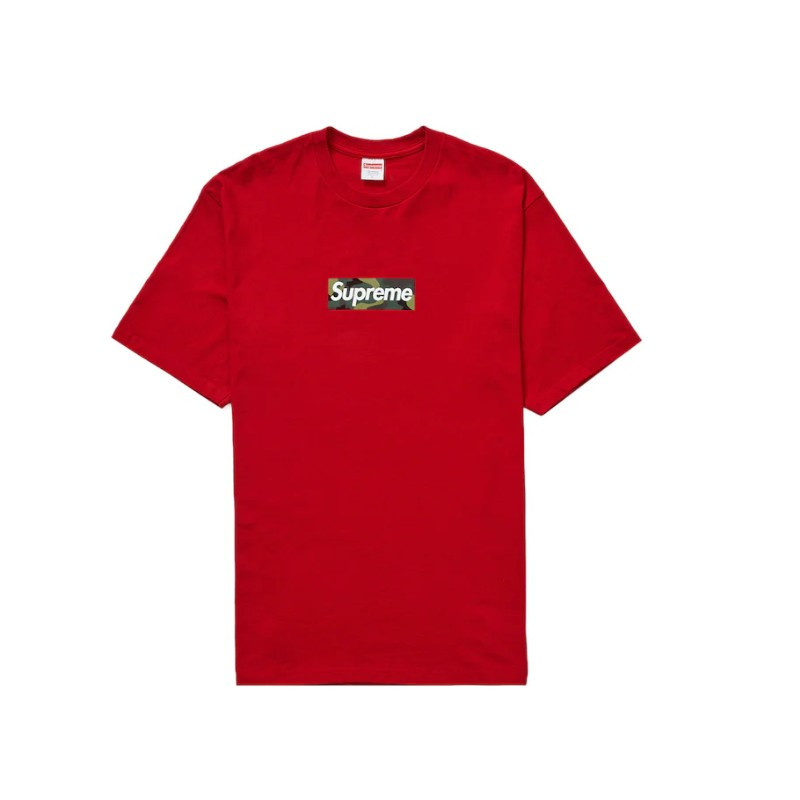 T-shirt Supreme Box Logo FW23 Red - 1
