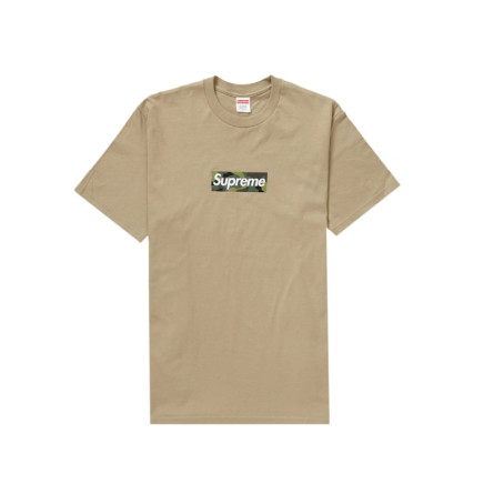 T-shirt Supreme Box Logo FW23 Khaki - 1