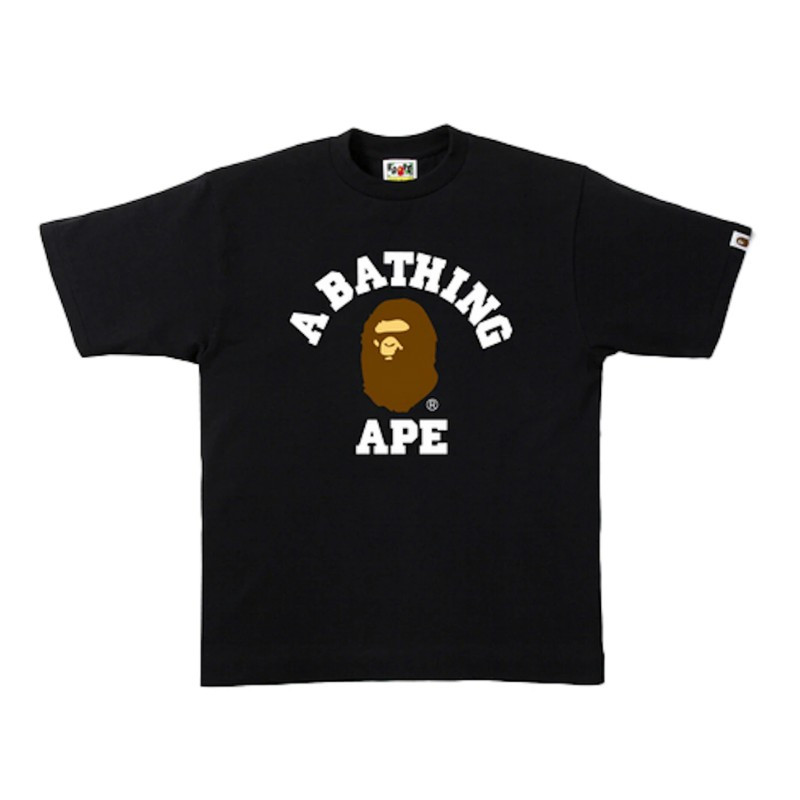 T-shirt BAPE College Black - 1
