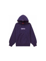 Hoodie Supreme Box Logo FW23 Dark Purple - 1
