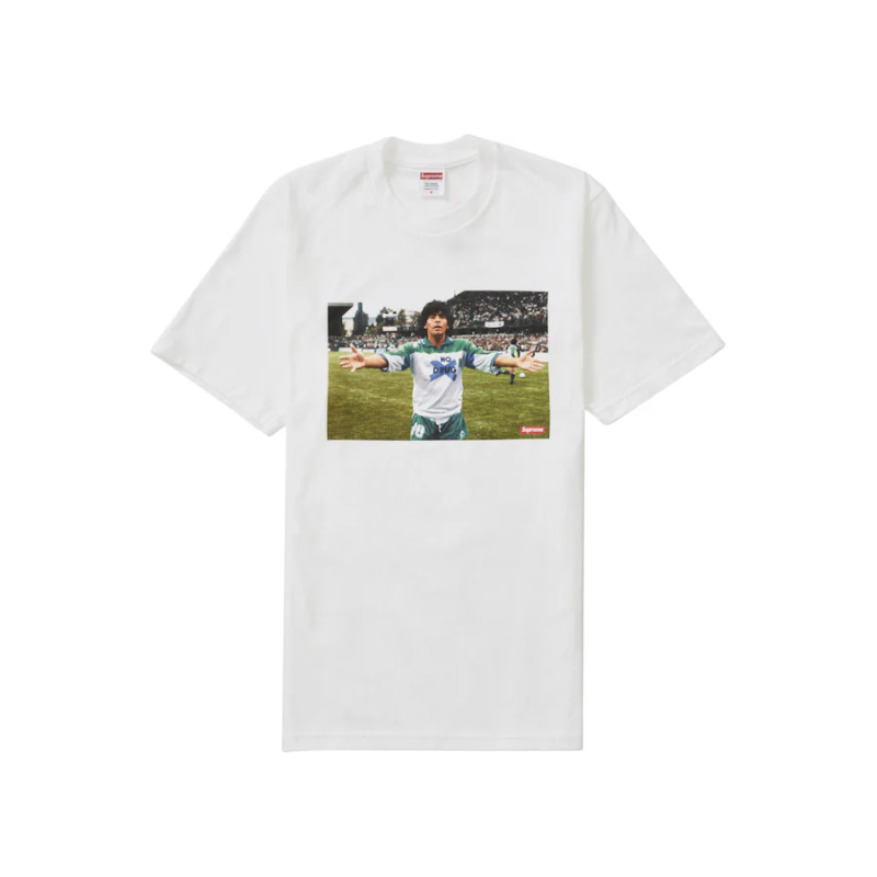 T-Shirt Supreme Maradona White FW24 - 1