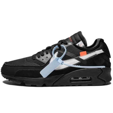 Off-White Air Max 90 Black--AA7293-001-Limited Resell 