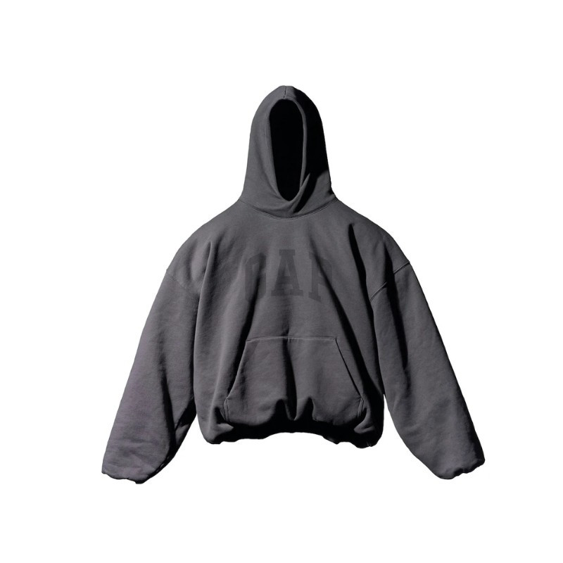 Czarna bluza z kapturem Yeezy Gap zaprojektowana przez Balenciagę Dove - 1