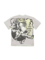 T-shirt Travis Scott Cactus Jack x Kaws for Fragment Aged Yellow - 2