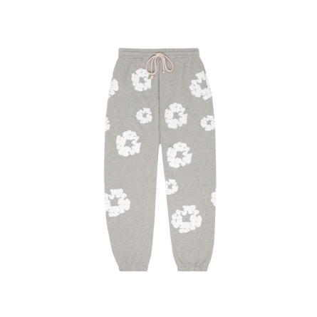 Sweatpants Denim river bomullskransen grå - 1