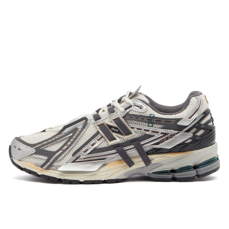 New Balance 1906A Silver Metalic Castlerock - 1