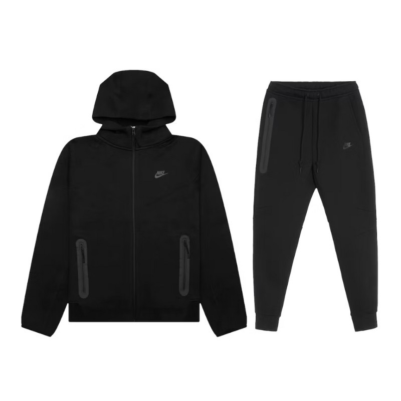 Tracksuit Nike Sportswear Tech Fleece Black - 1