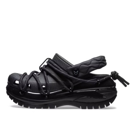 Crocs Classic Mega Crush Clog Rauw Alejandro Black - 1