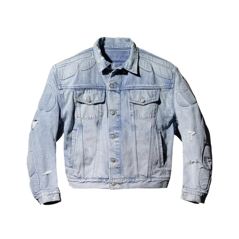 Yeezy Gap Engineered by Balenciaga Padded Jacket Blue - 1