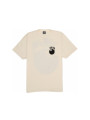 T-shirt Stüssy 8 Ball Pigments Dyed Natural - 1