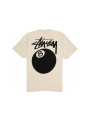 T-shirt Stüssy 8 Ball Pigments Dyed Natural - 2
