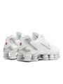Nike Shox TL White Metallic Silver Orange - 3