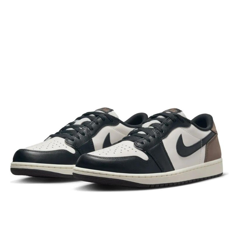 Jordan Air Jordan 1 White/Black-Dark Mocha