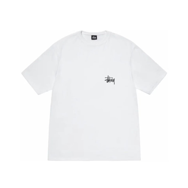 T-shirt Stüssy Basic White - 1